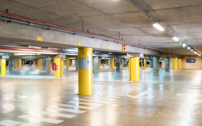 Medidas de protección pasiva para aparcamientos con VE